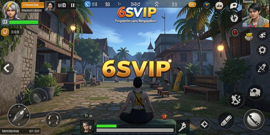 Tampilan menarik dari gameplay Simulation 6SVIP.