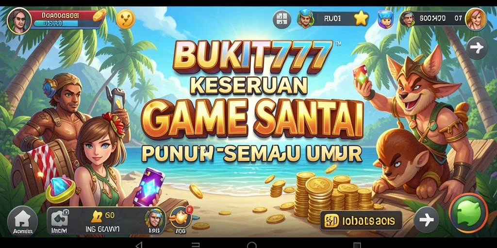 Gameplay BUKIT777 yang seru dan menghibur.