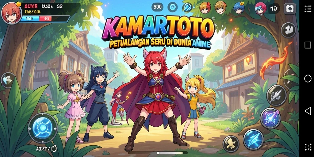 Gameplay menakjubkan di KAMARTOTO dengan karakter anime favorit.