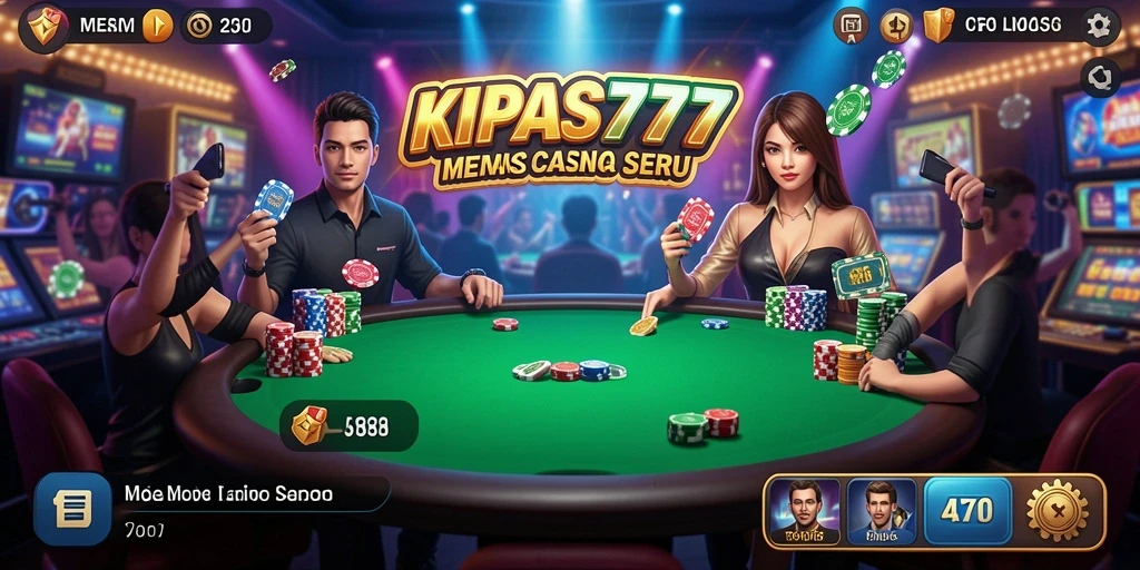 Gameplay Live Casino yang menarik dan interaktif di KIPAS777.