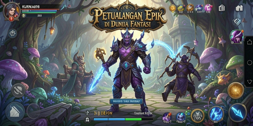 Tangkapan layar menampilkan aksi seru dalam KURNIA898 yang memukau.