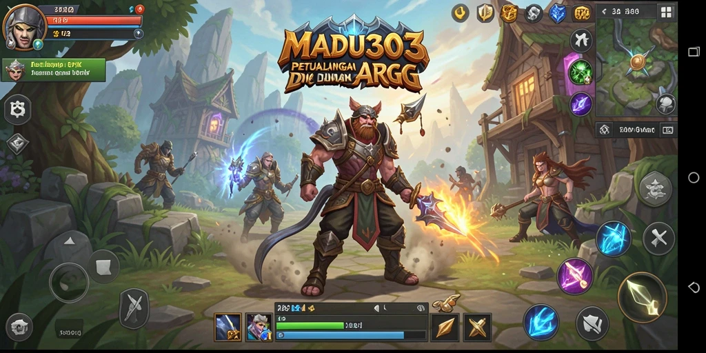 Menjelajahi dunia fantastis dalam gameplay ARPG yang seru.