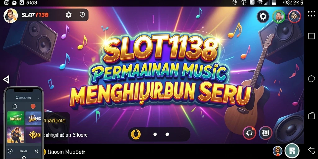 Screenshot permainan MUSIC SLOT138 yang menampilkan gameplay seru dan interaktif.