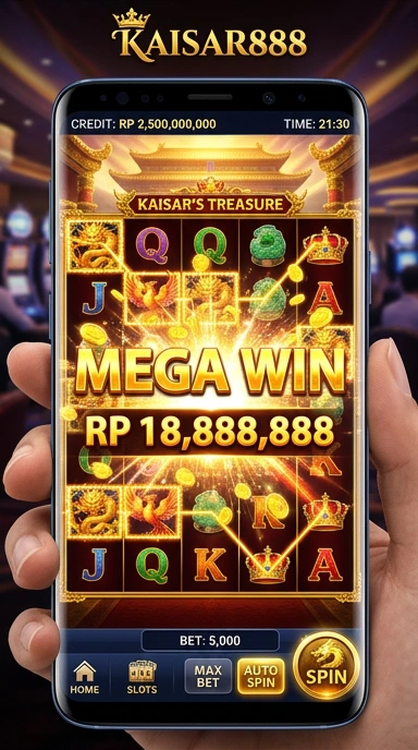 Tampilan utama aplikasi kaisar888 yang menarik.